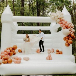 Wedding White Bounce House