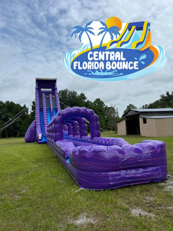 40’ Purple Mammoth Waterslide