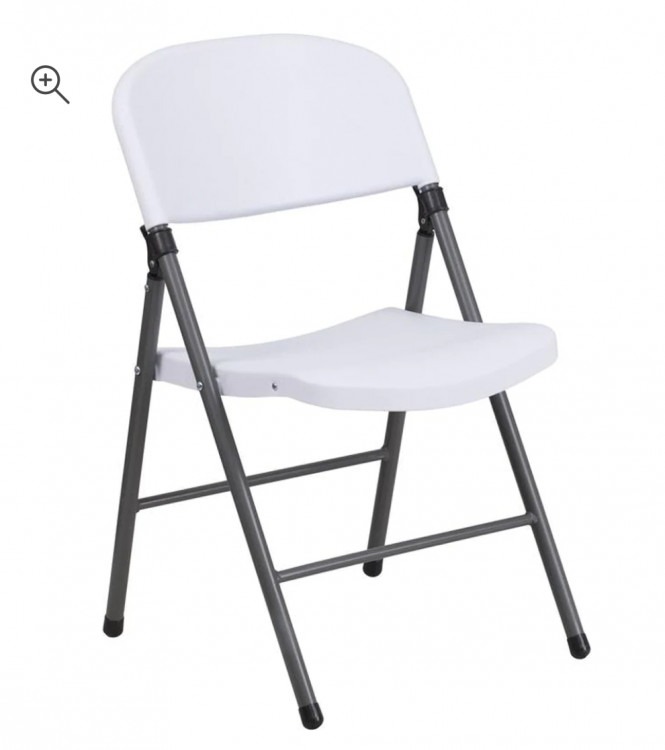 White Heavy Duty Chair