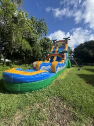 IMG 0308 1762887450 22' Tiki Plunge Single Lane Inflated Pool